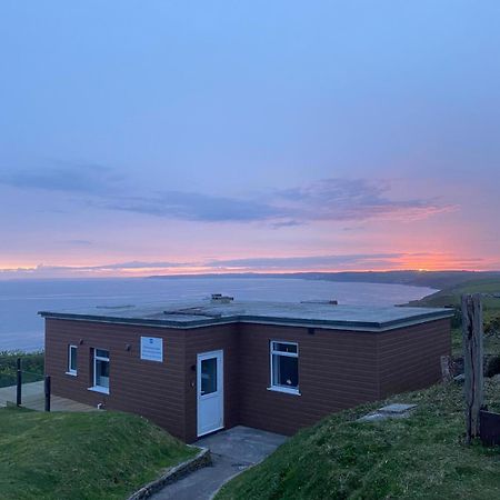 Sunset Sea View Chalet With Hot Tub Torpoint Buitenkant foto